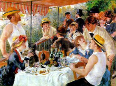 The luncheon of the boating party, 1881
